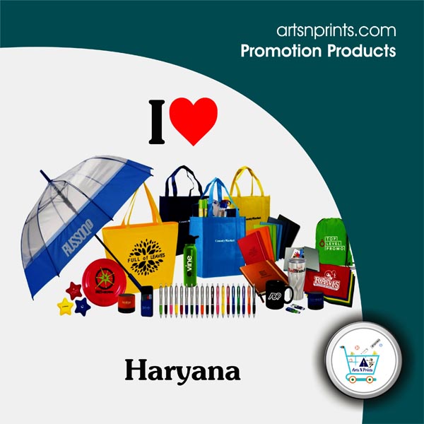 I LOVE Haryana custom promotion branding products by HaryanaArtsNprints.